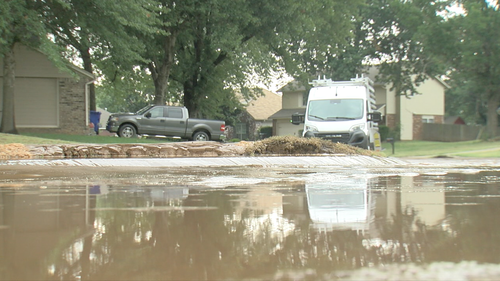 flooded road in BA