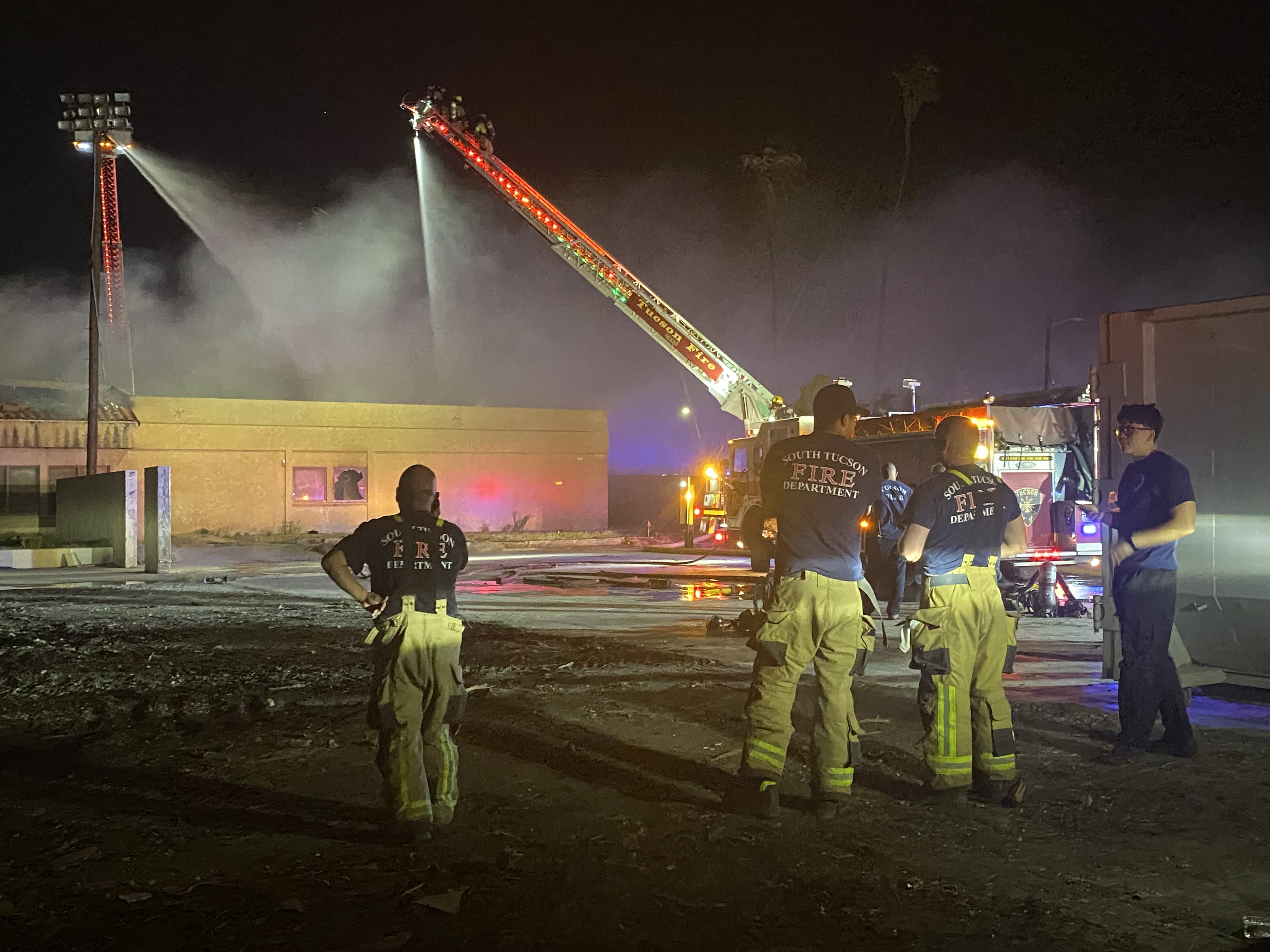 Tucson Greyhound Park fire