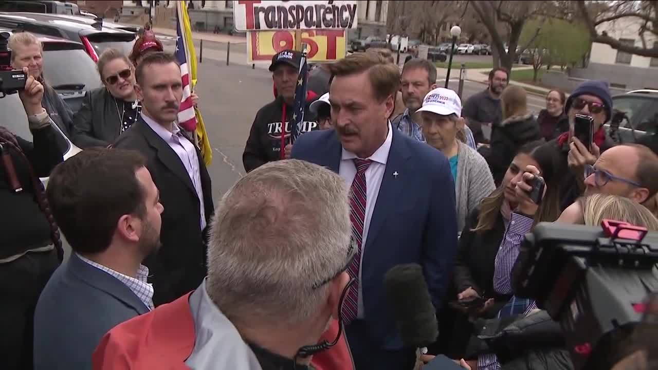 Mike Lindell Election Truth Rally Colorado Capitol