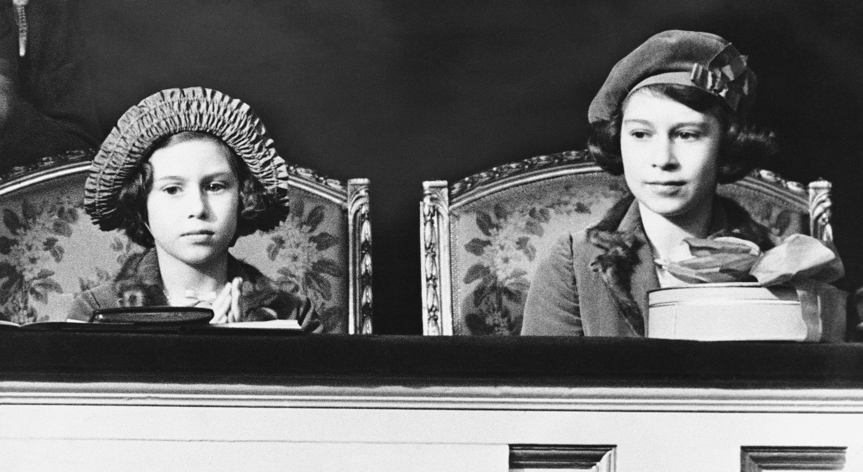 Princess Elizabeth and Margaret 1938