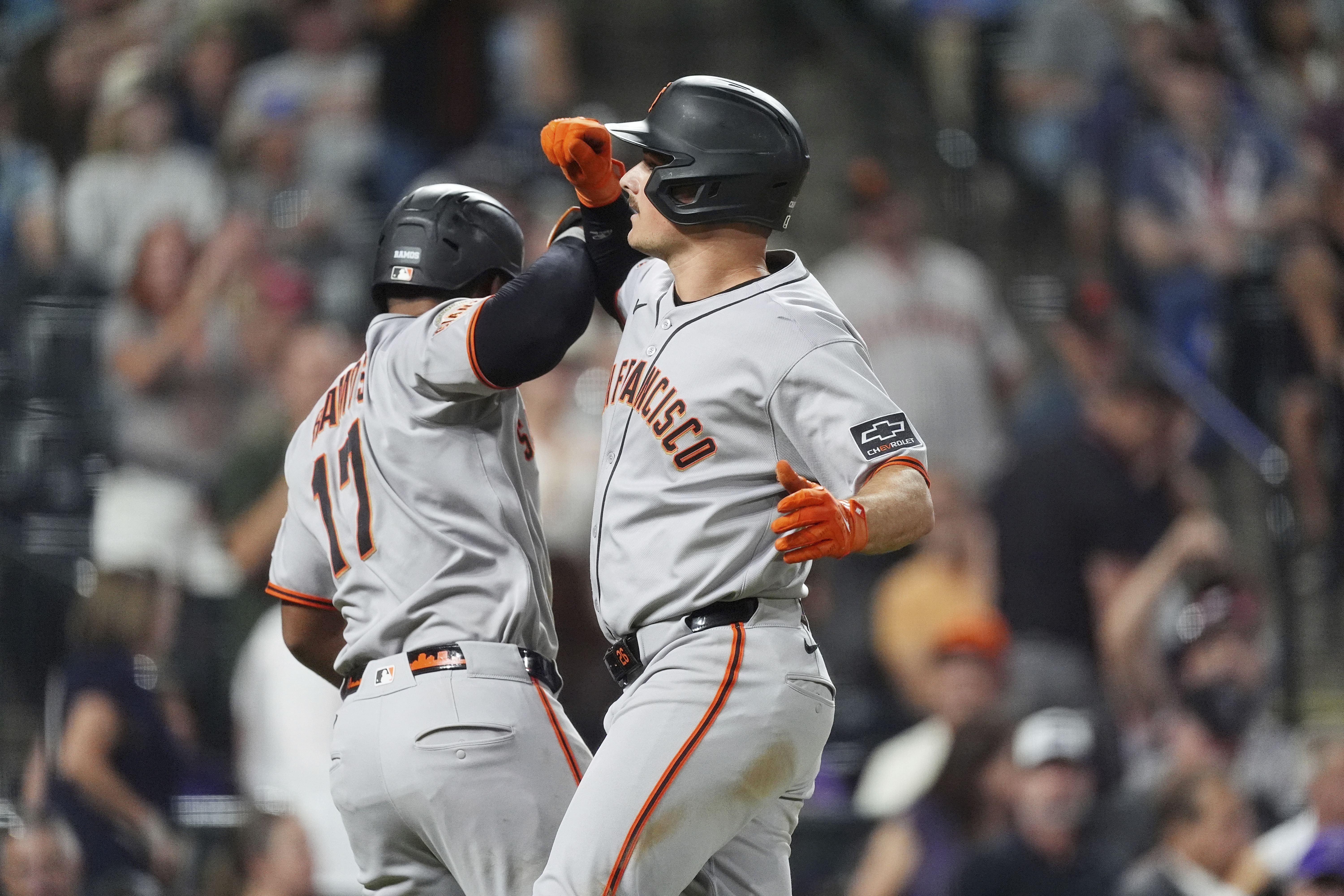 Giants Rockies Baseball