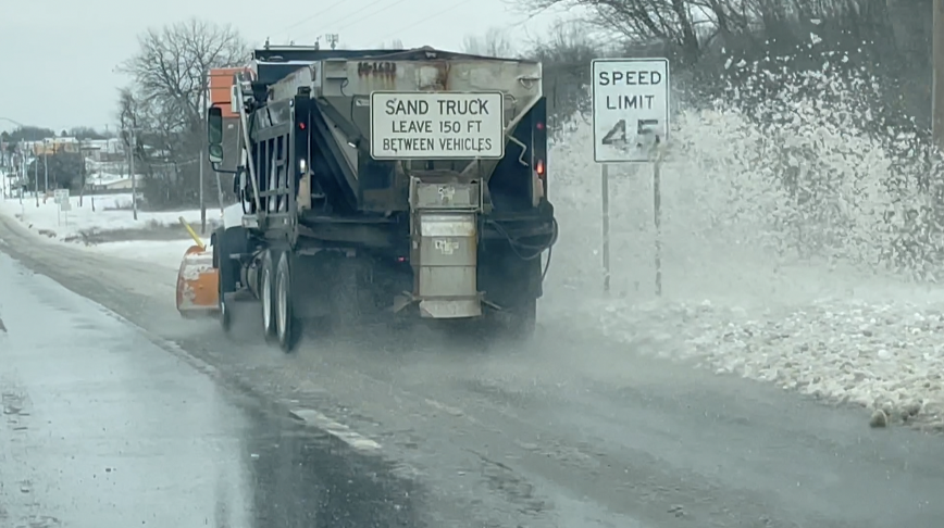 Sand truck Bartlesville