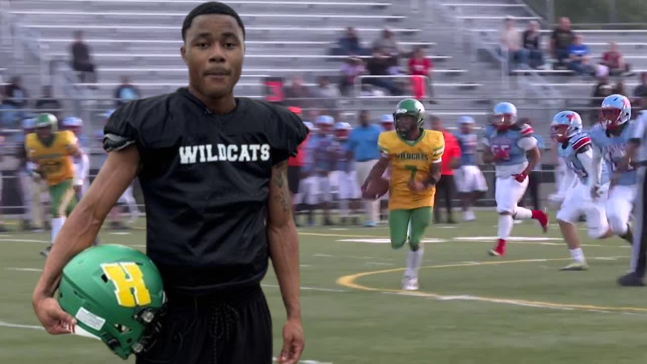 Milwaukee Hamilton's Latayvious Brown plays QB, RB, WR, DB and special teams