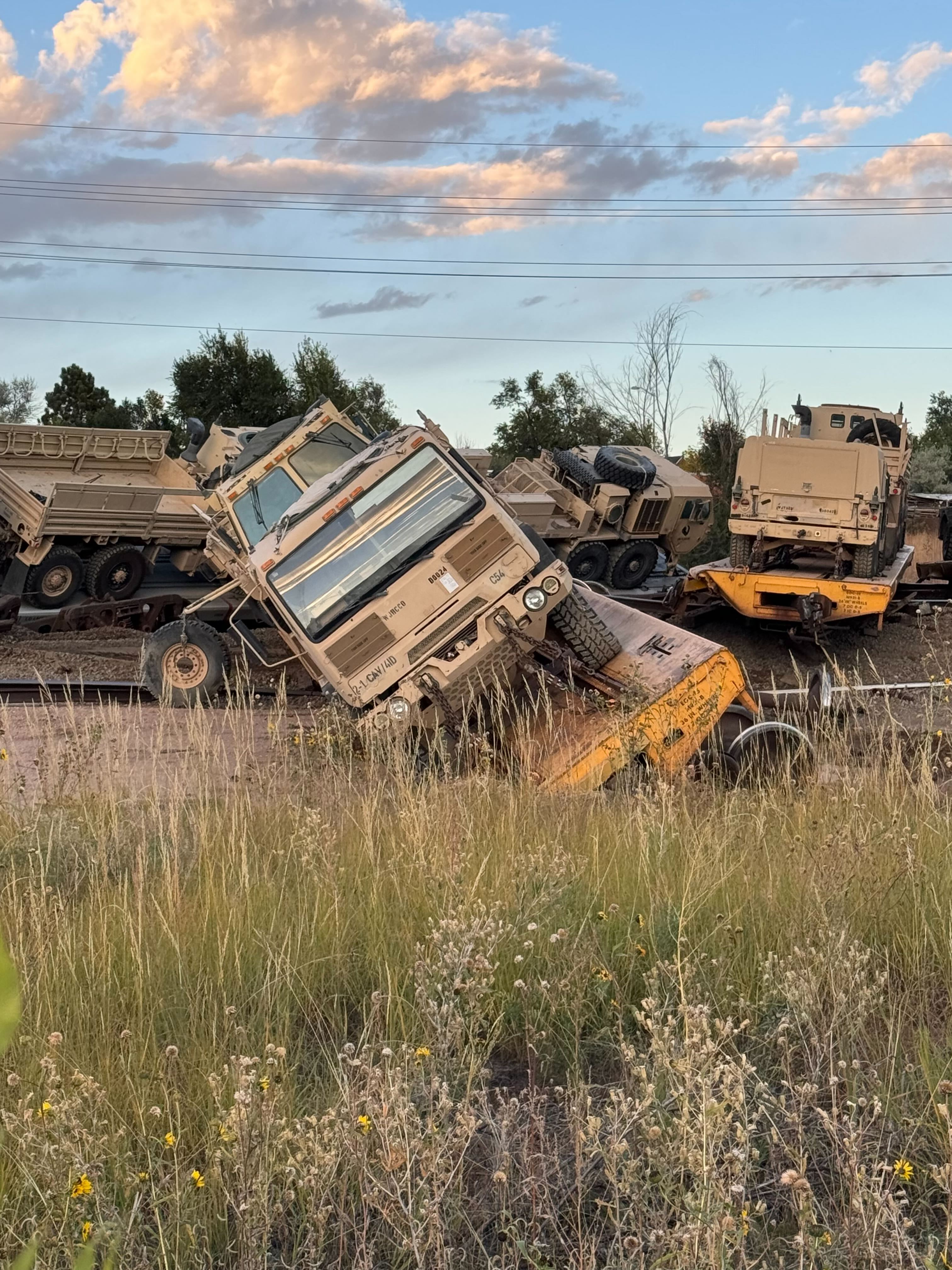 Union Pacific derailment Colorado Springs 