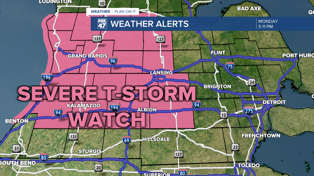 Severe Thunderstorm Watch May 20th 2024