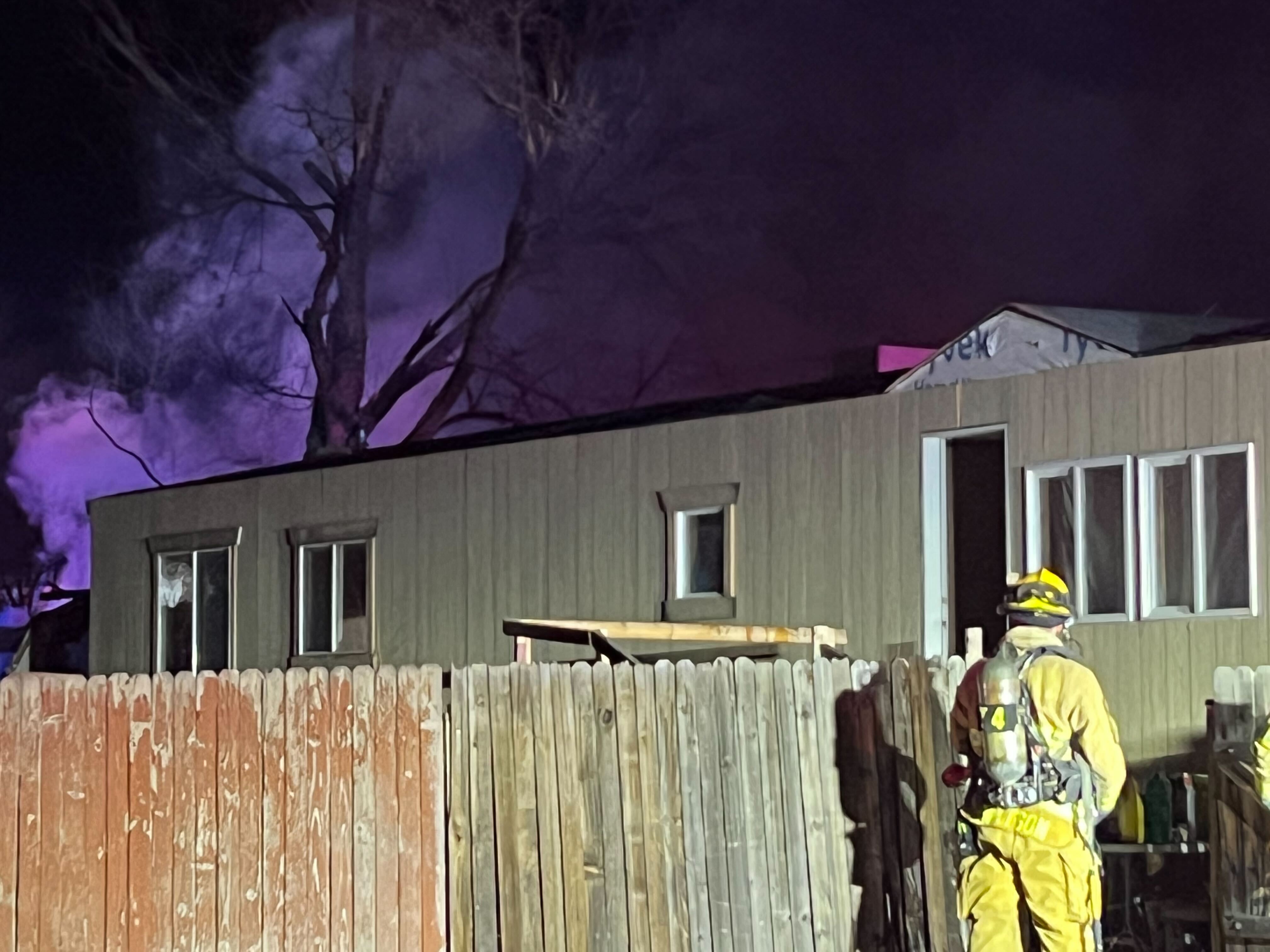 CSFD responds to fire at Canterbury Manufactured Home Park