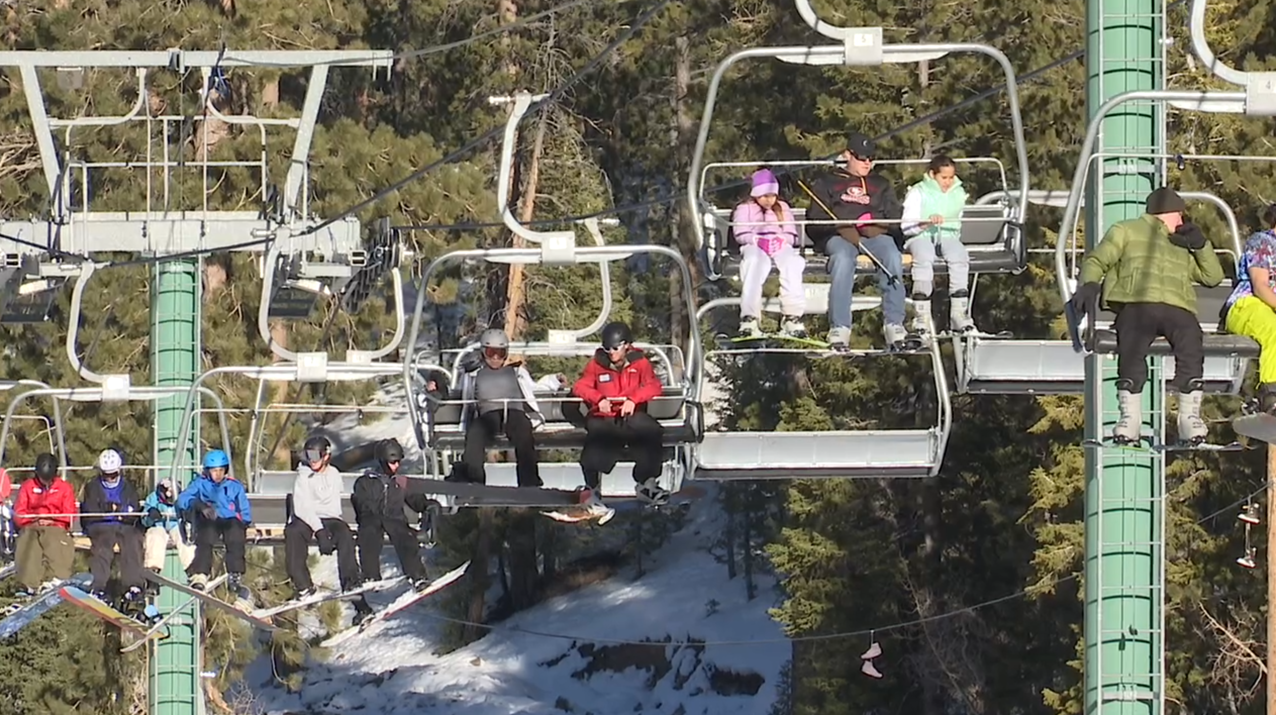 Warm week in Southern Nevada not impacting business at Lee Canyon Resort