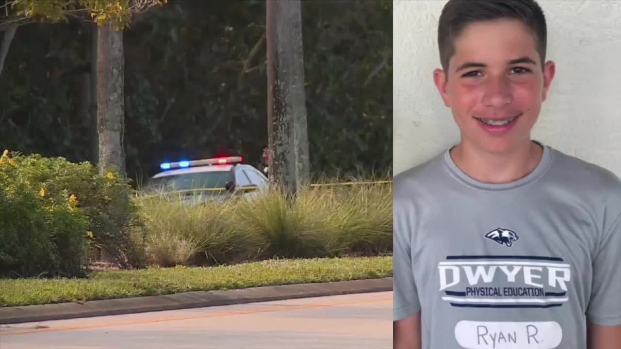 Ryan Rogers split screen with police car at scene of crime