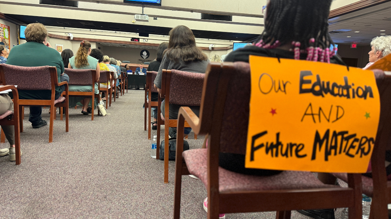 Pinellas County Schools meeting