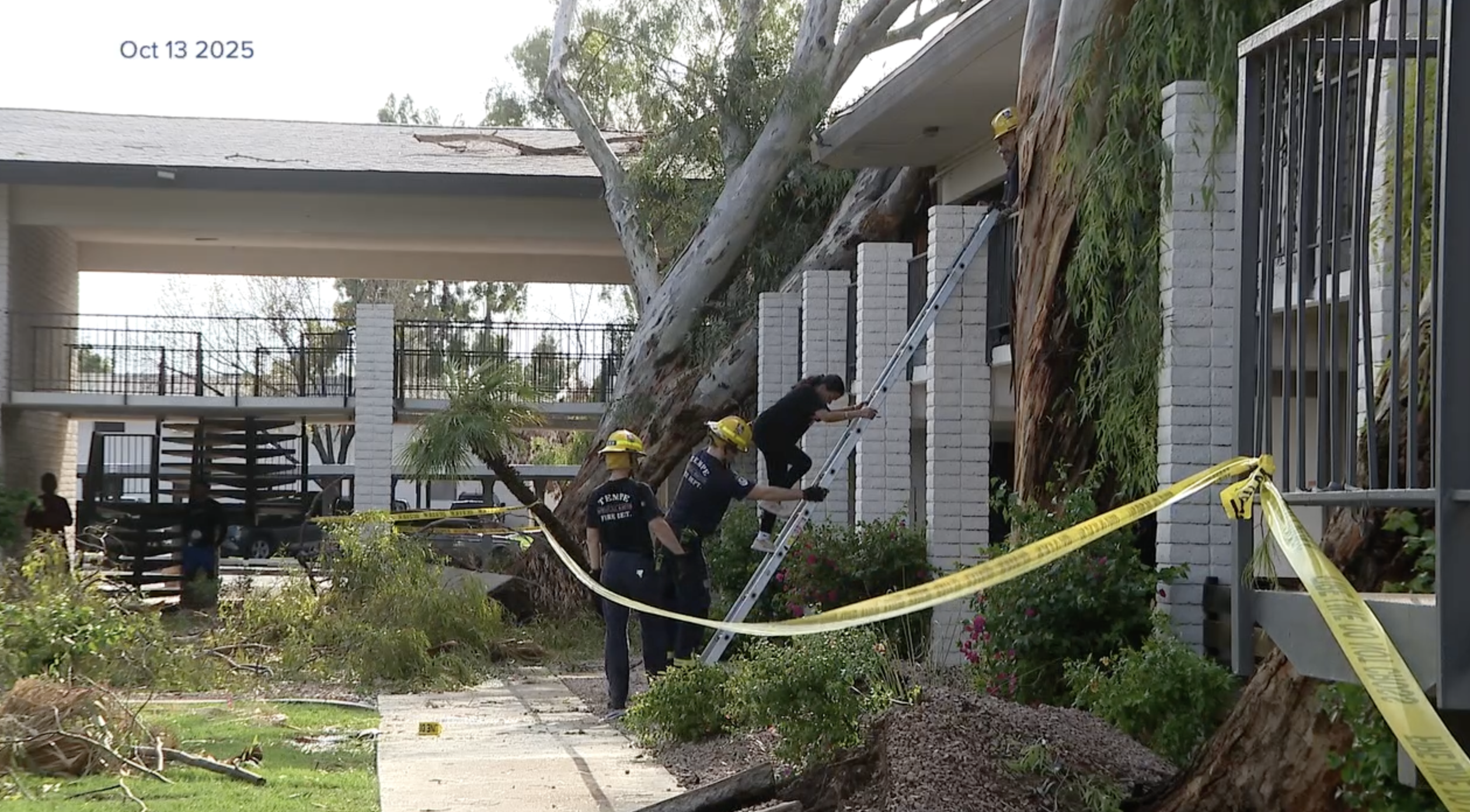 Tempe microburst damage