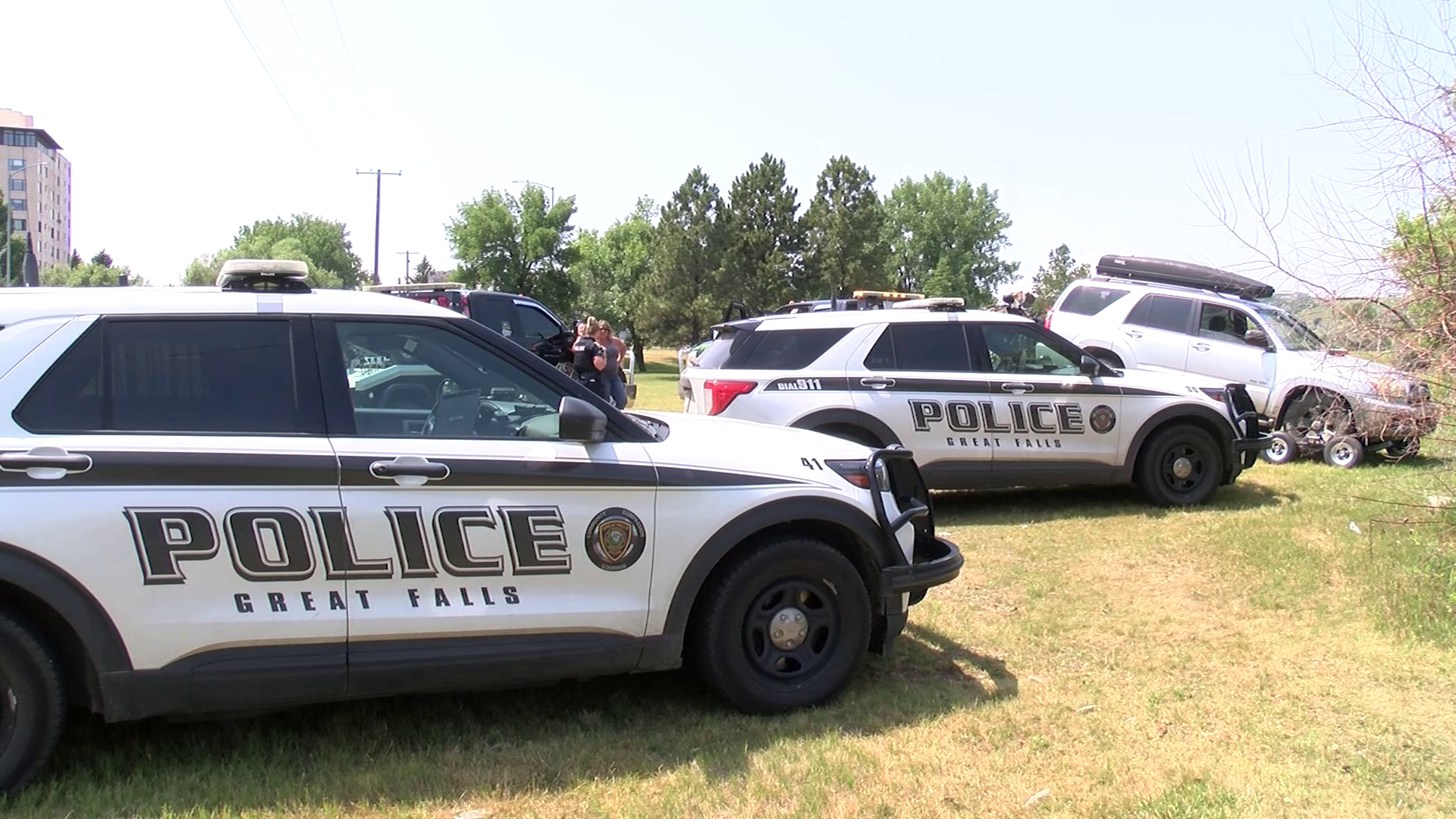 Vehicle found in the river in Great Falls
