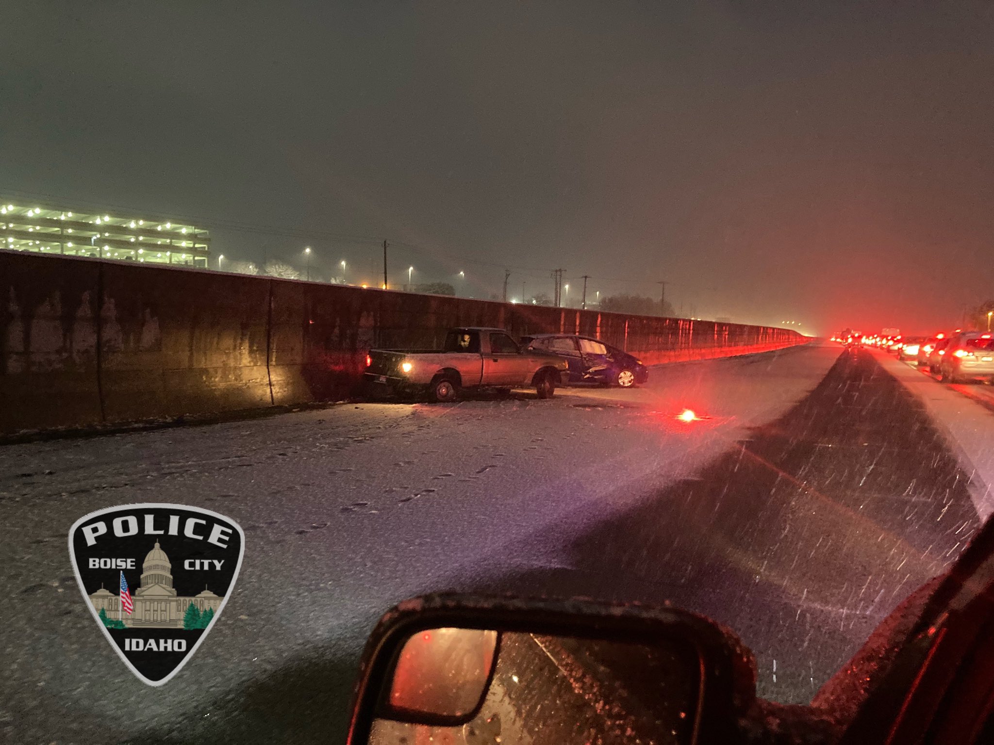 Boise Police Department snow roads