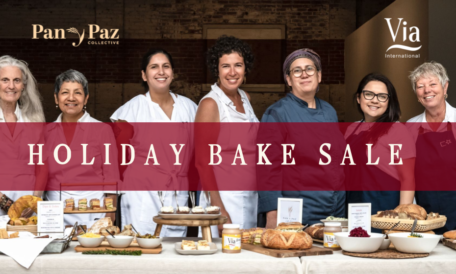 Pan y Paz Holiday Bake Sale 2022