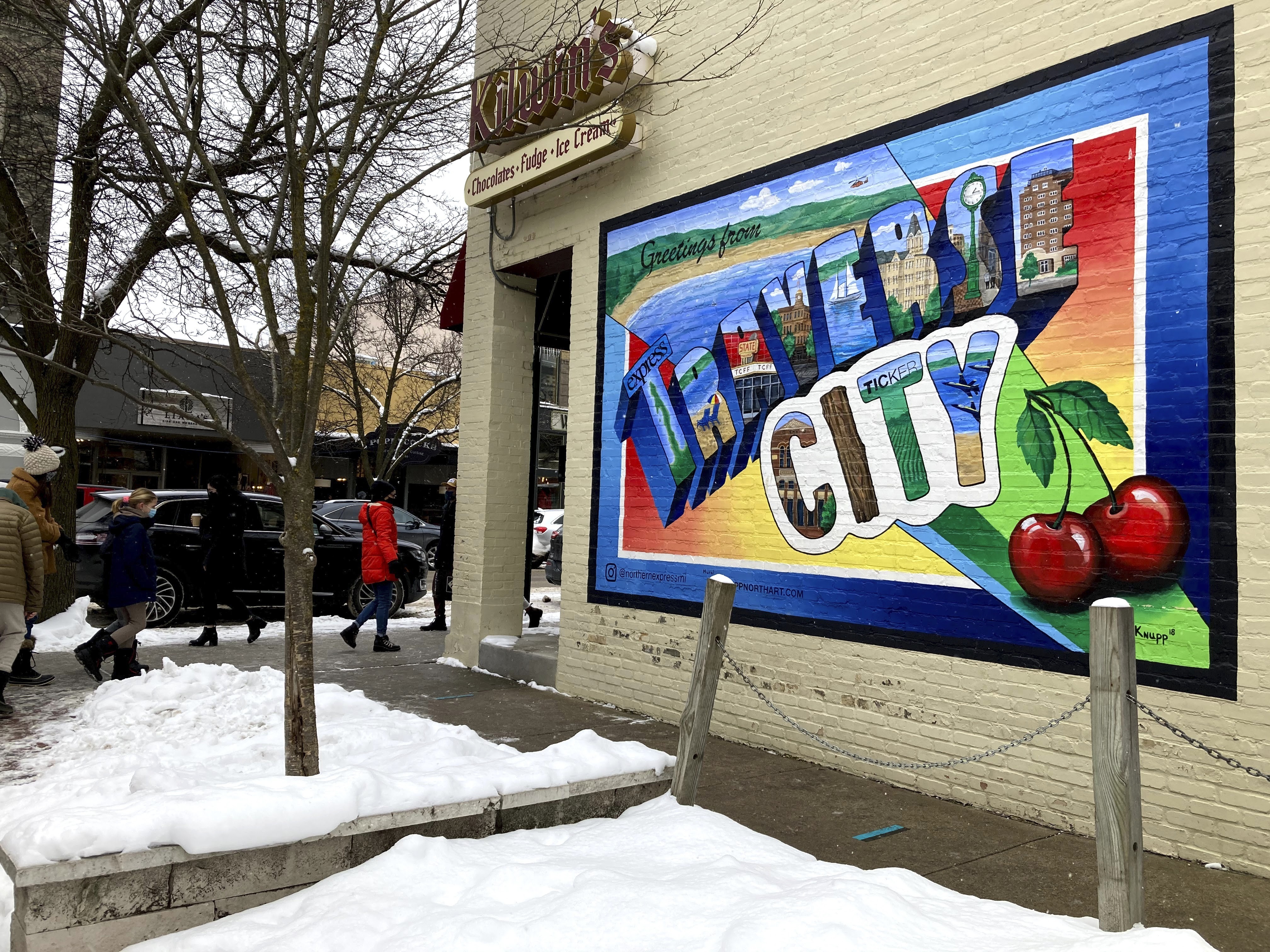 Traverse City mural