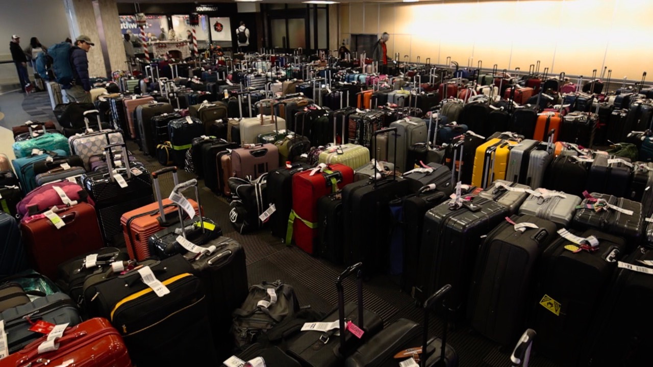 Southwest bags Tampa International Airport December 26