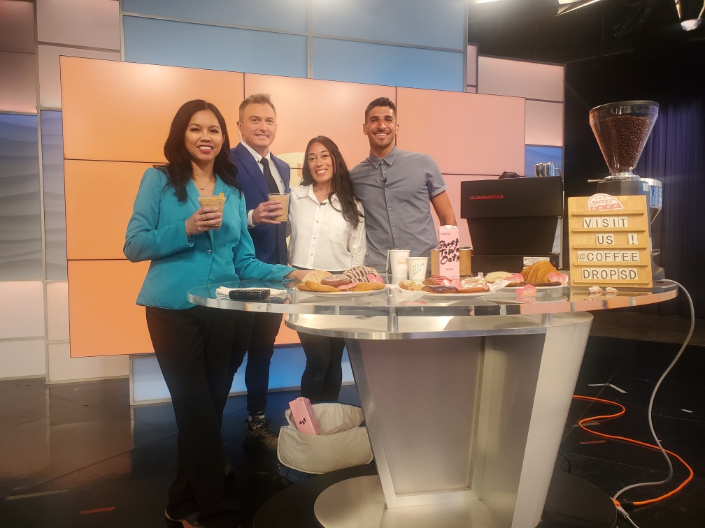 The Coffee Drop joins ABC 10News This Morning