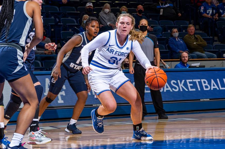 Air Force women's hoops playing for the postseason