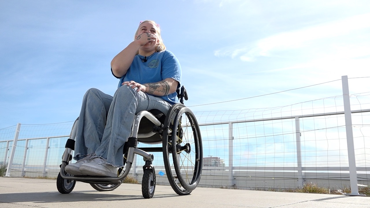 Danika Whitsett was in a car accident in 2018 and her injuries left her paralyzed from the waste down.