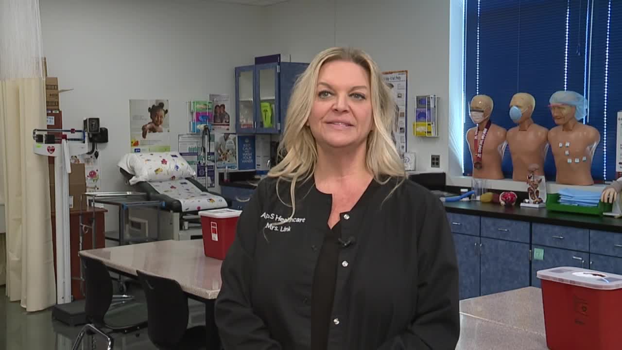 Amy Link spreads her love of education.