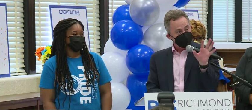 Middle school teacher named RPS Teacher of the Year: 'Everything has been so rewarding'