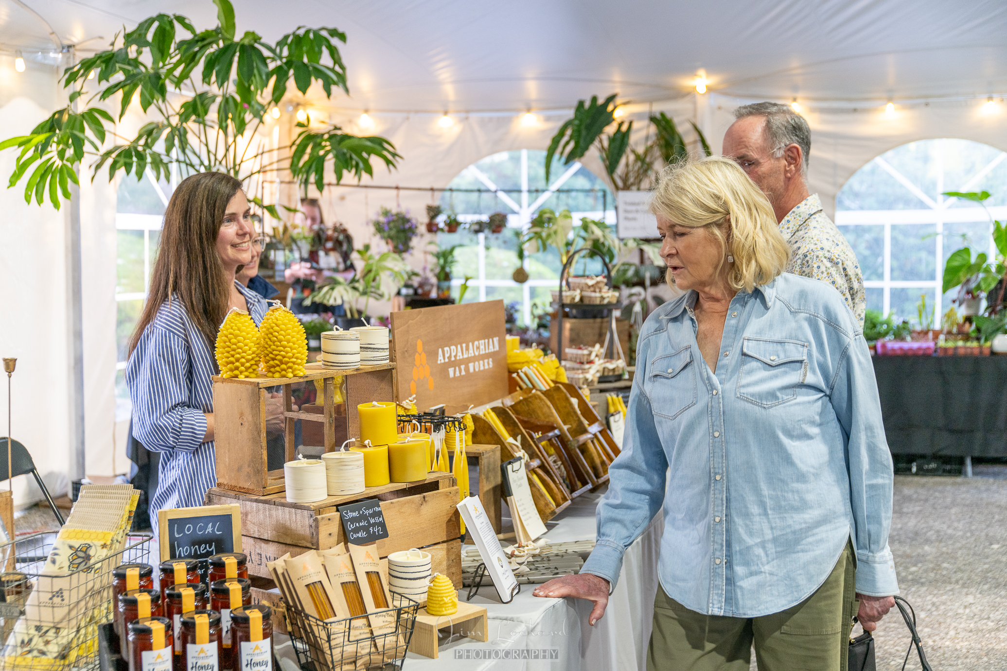 Martha Stewart at Ladew Gardens