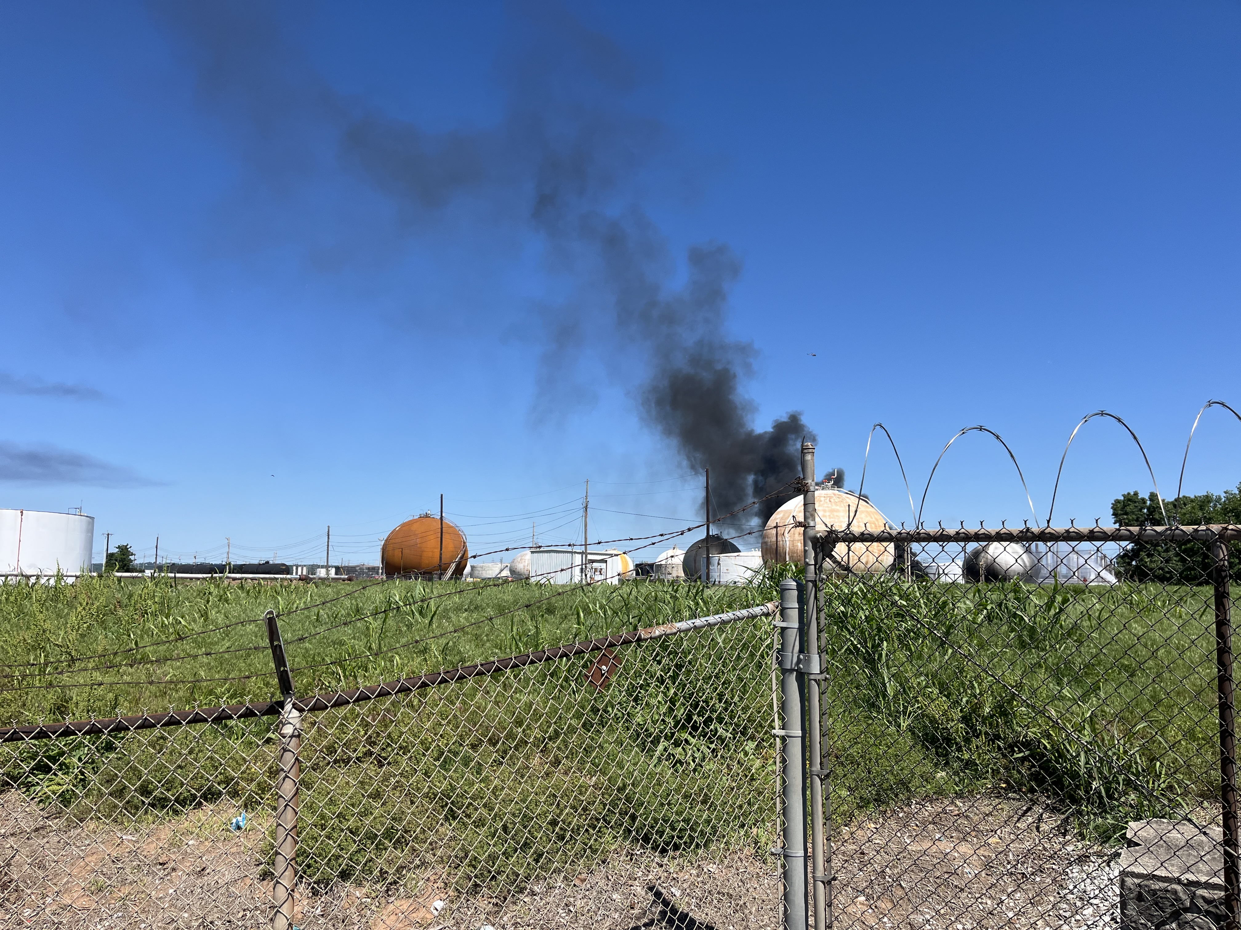 Tulsa Refinery Fire