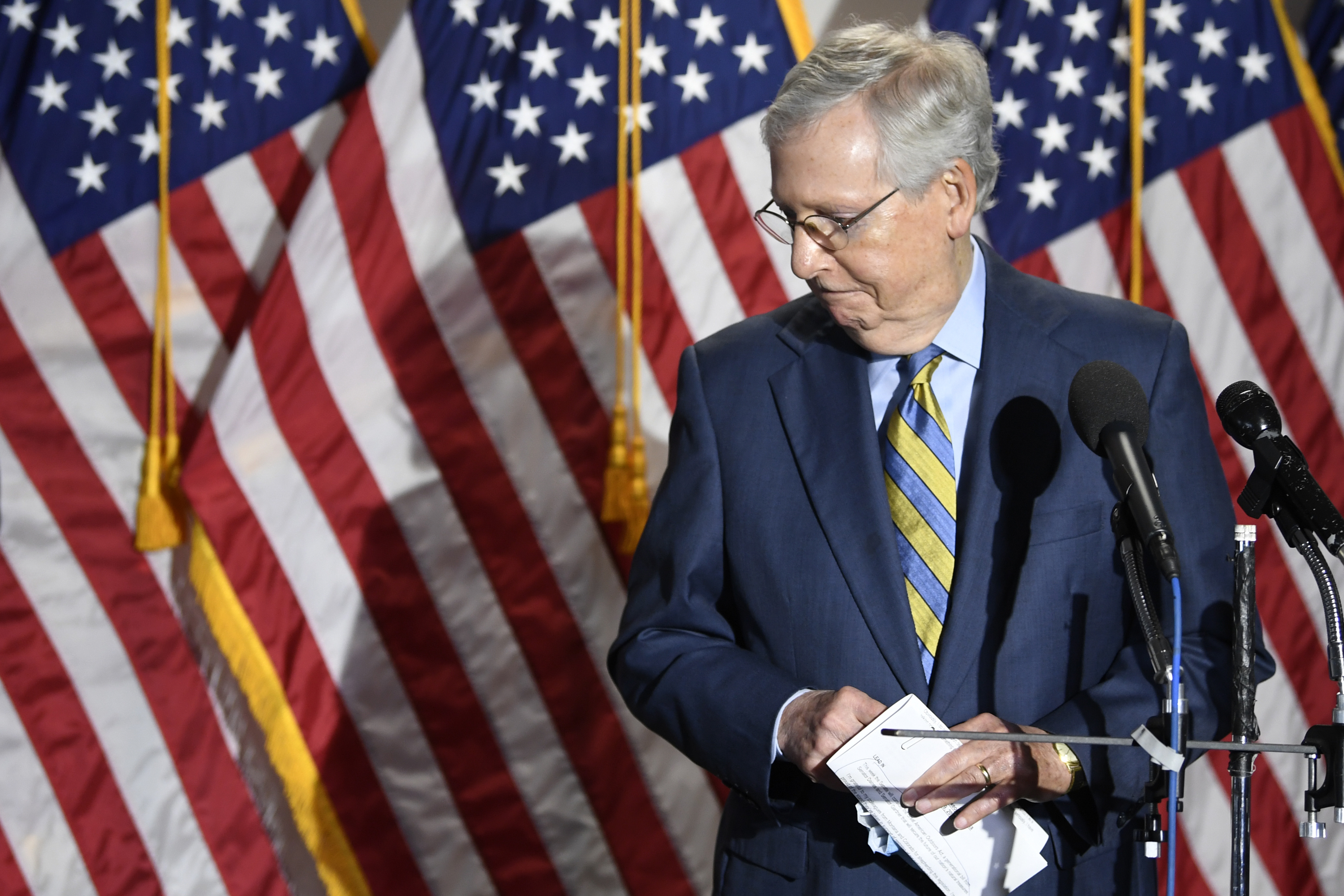 Senator McConnell wants 2nd stimulus check for Americans, but for fewer people