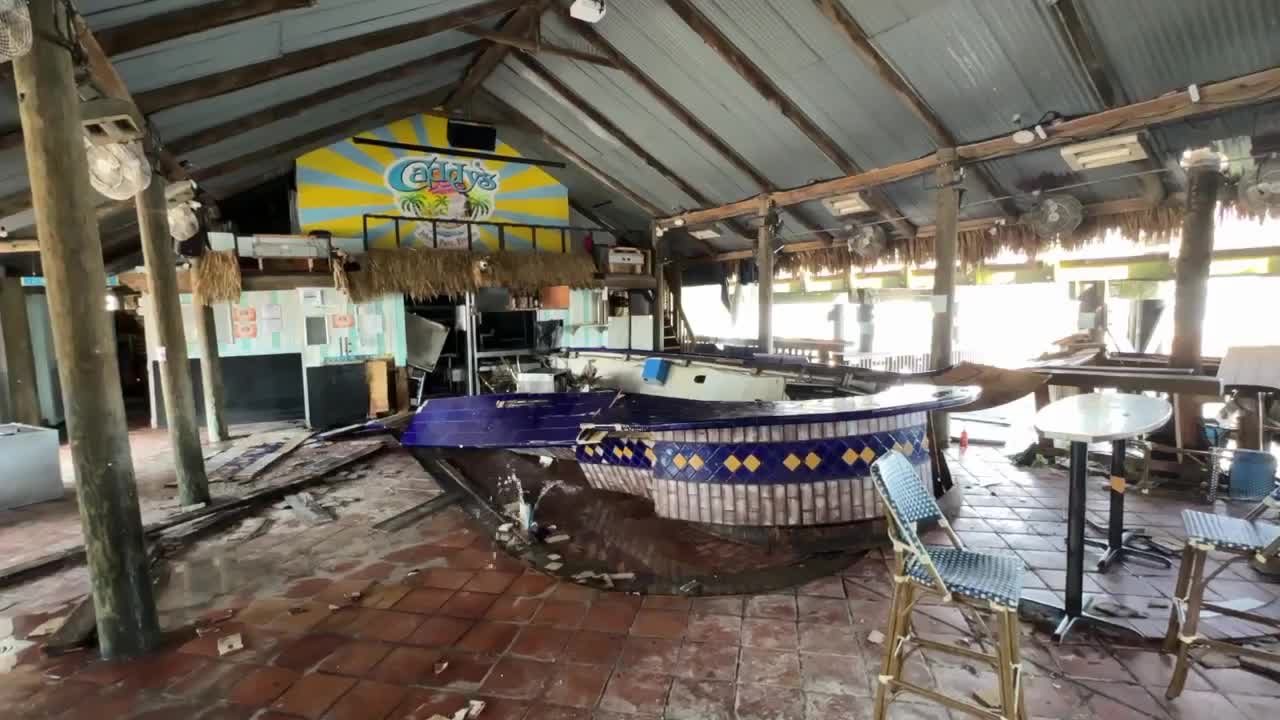 Damage at John's Pass