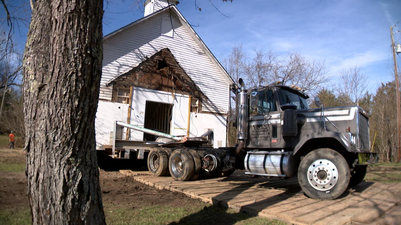 Mt. Juliet church moved
