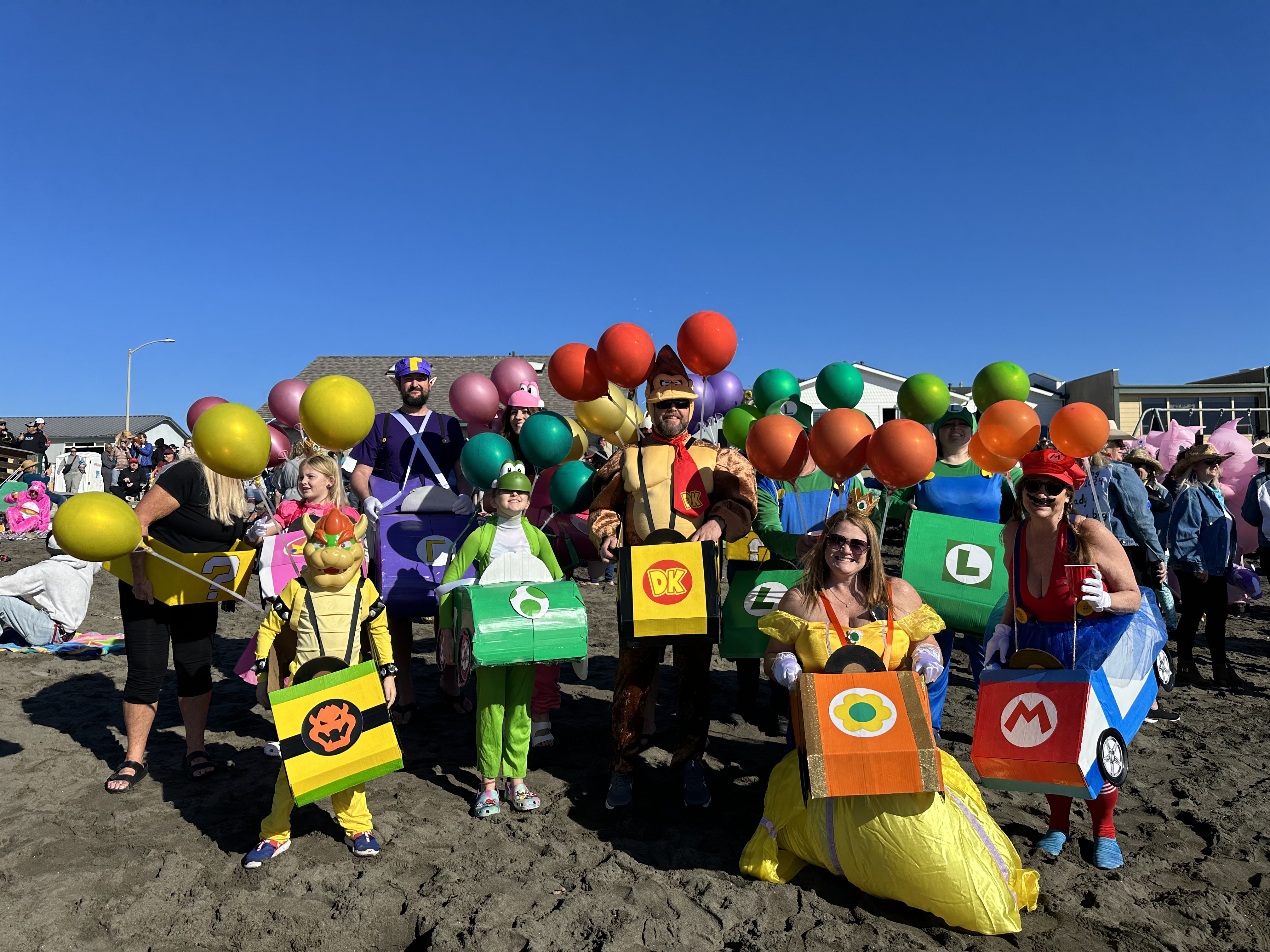 Costumes were highly encouraged at this family-friendly event and many took advantage of it.