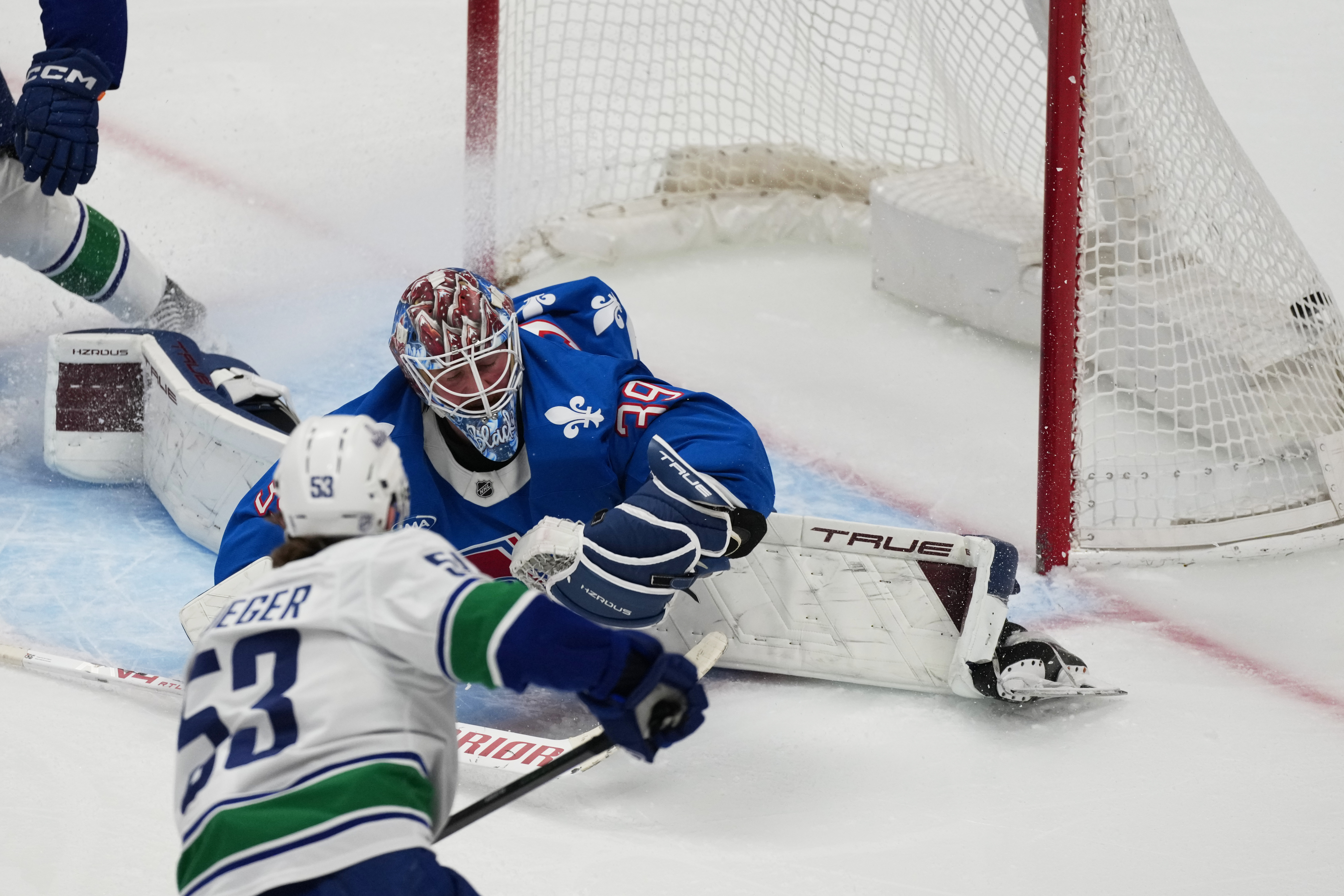 Canucks Avalanche Hockey