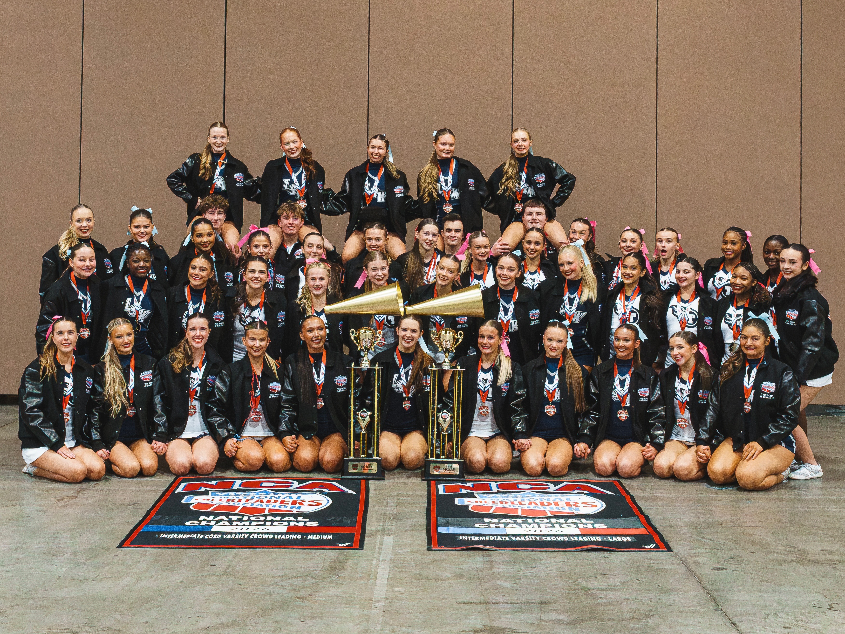 Lee's Summit West Cheer Team Photo