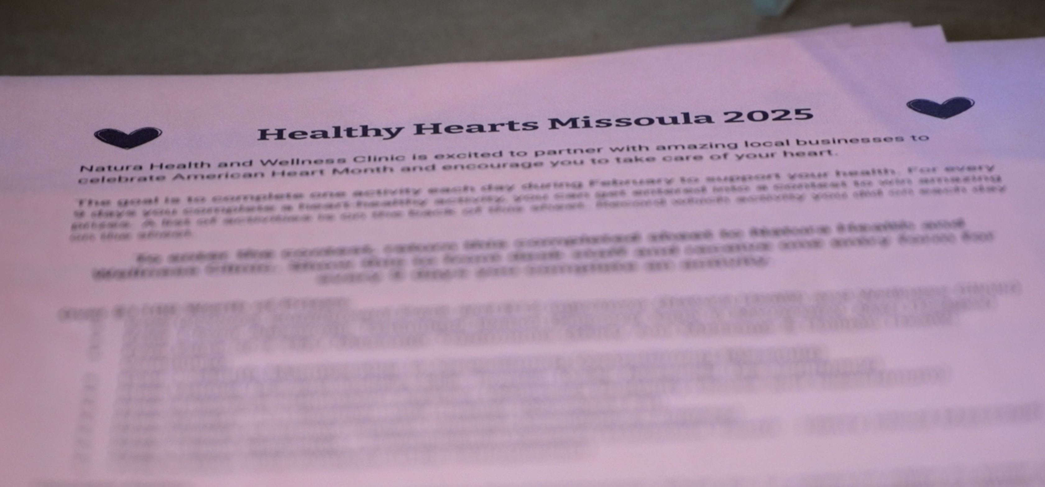 Health Hearts Missoula 2025