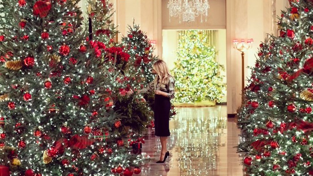 First lady Melania Trump unveils 2020 White House Christmas decorations