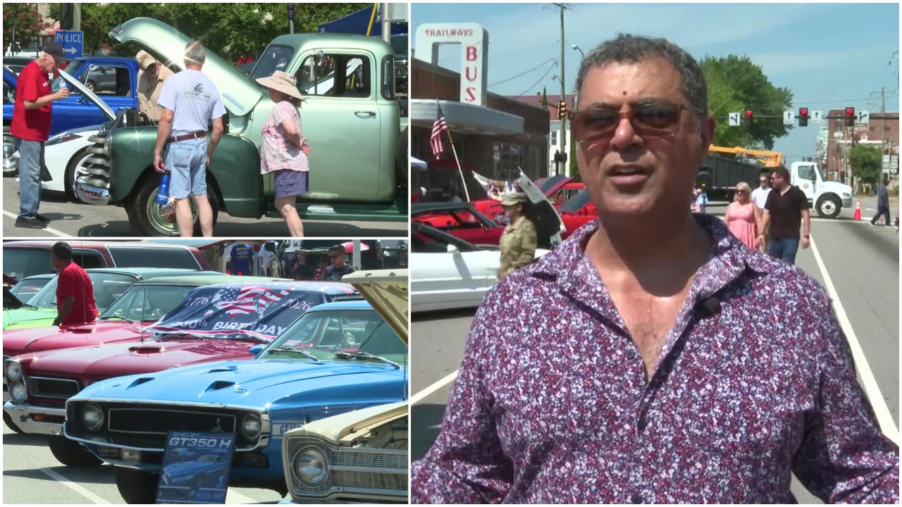 Hundreds gather in downtown Petersburg for Trailways Classic Cruise-In on Fourth of July