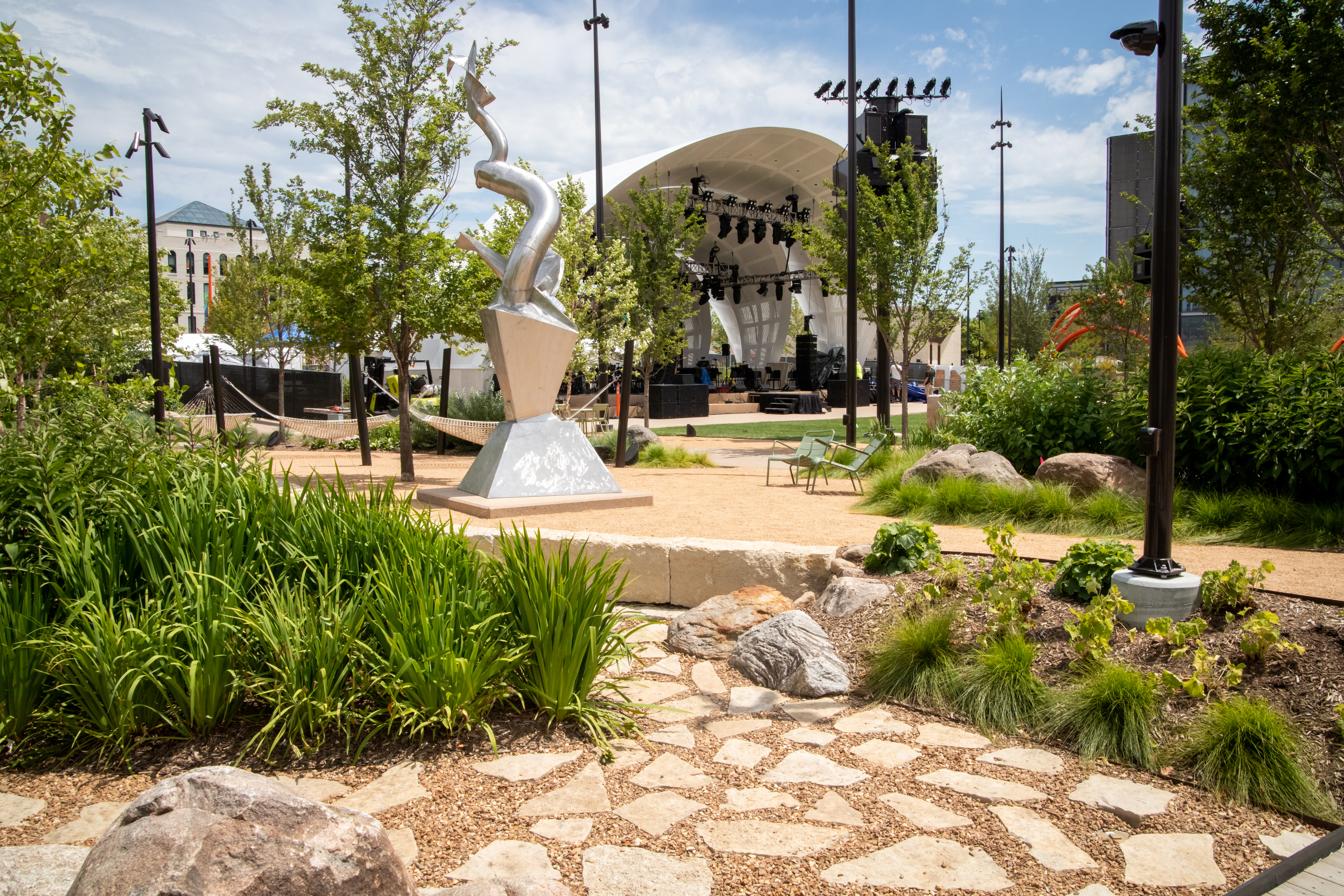 Gene Leahy Mall features