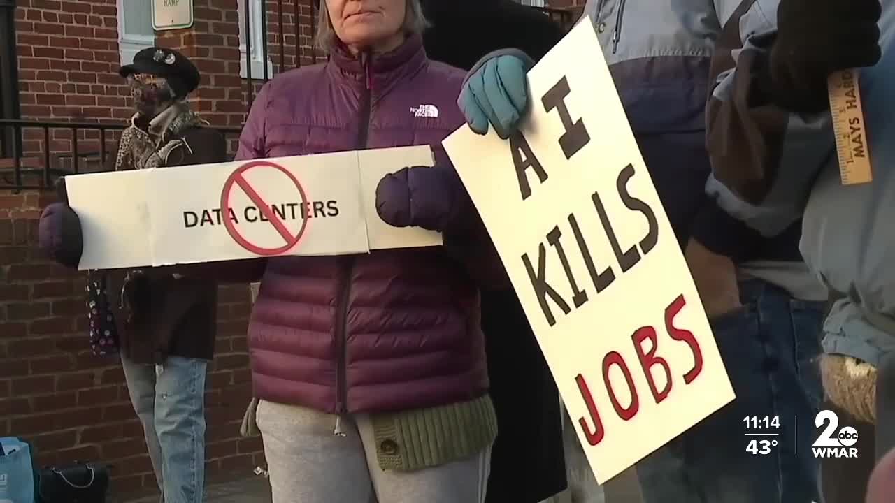 Baltimore City Council proposes a one-year pause on new data centers