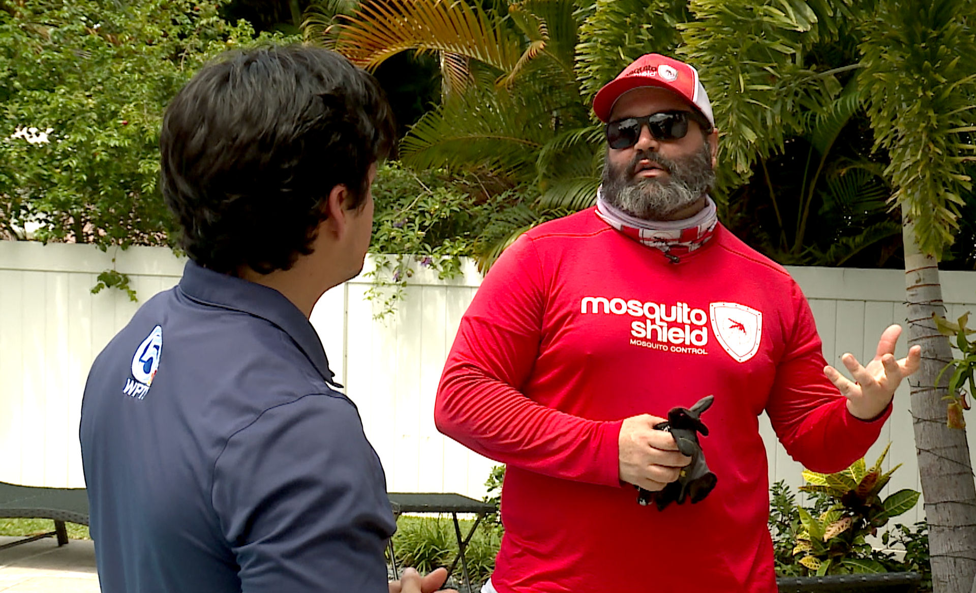 wptv joel lopez Harold Fortes with Mosquito Shield of Palm Beach.png