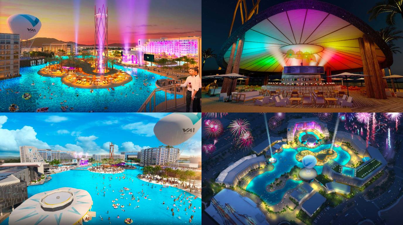 New renderings of VAI Resort that's set to open late 2023. 