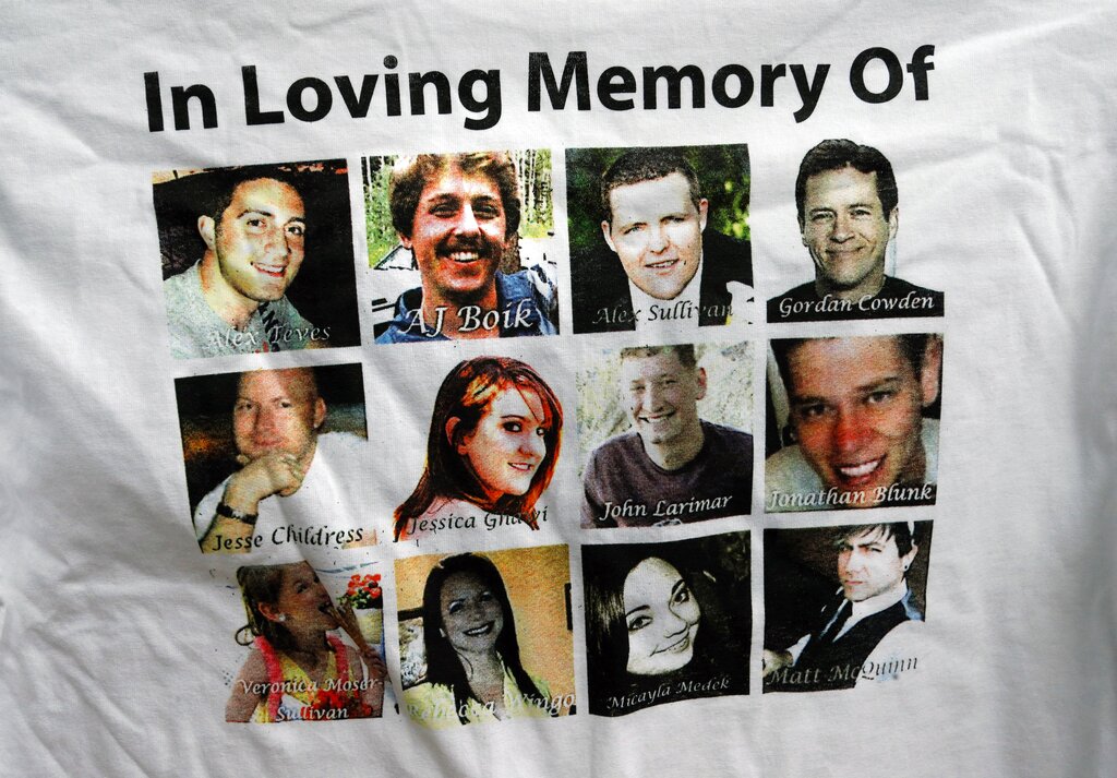 Alex Teves, AJ Boik, Alex Sullivan, Gordon Cowden, Jesse Childress, Jessica Ghawi, John Larimer, Jonathan Blunk, Veronica Moser-Sullivan, Rebecca Wingo, Micayla Medek, Matt McQuinn.