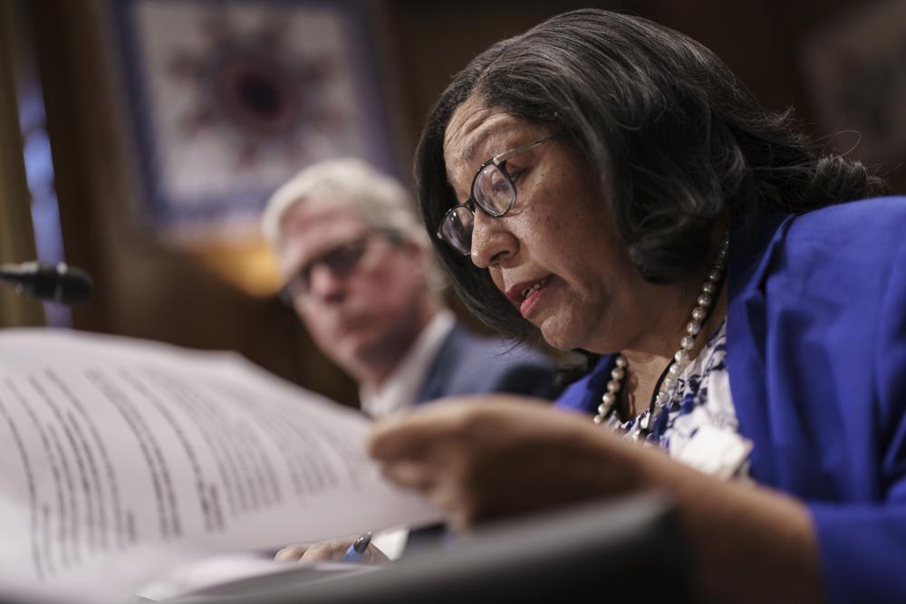 Marilyn Vann, president of the Descendants of Freedmen of the Five Tribes Association of Oklahoma City