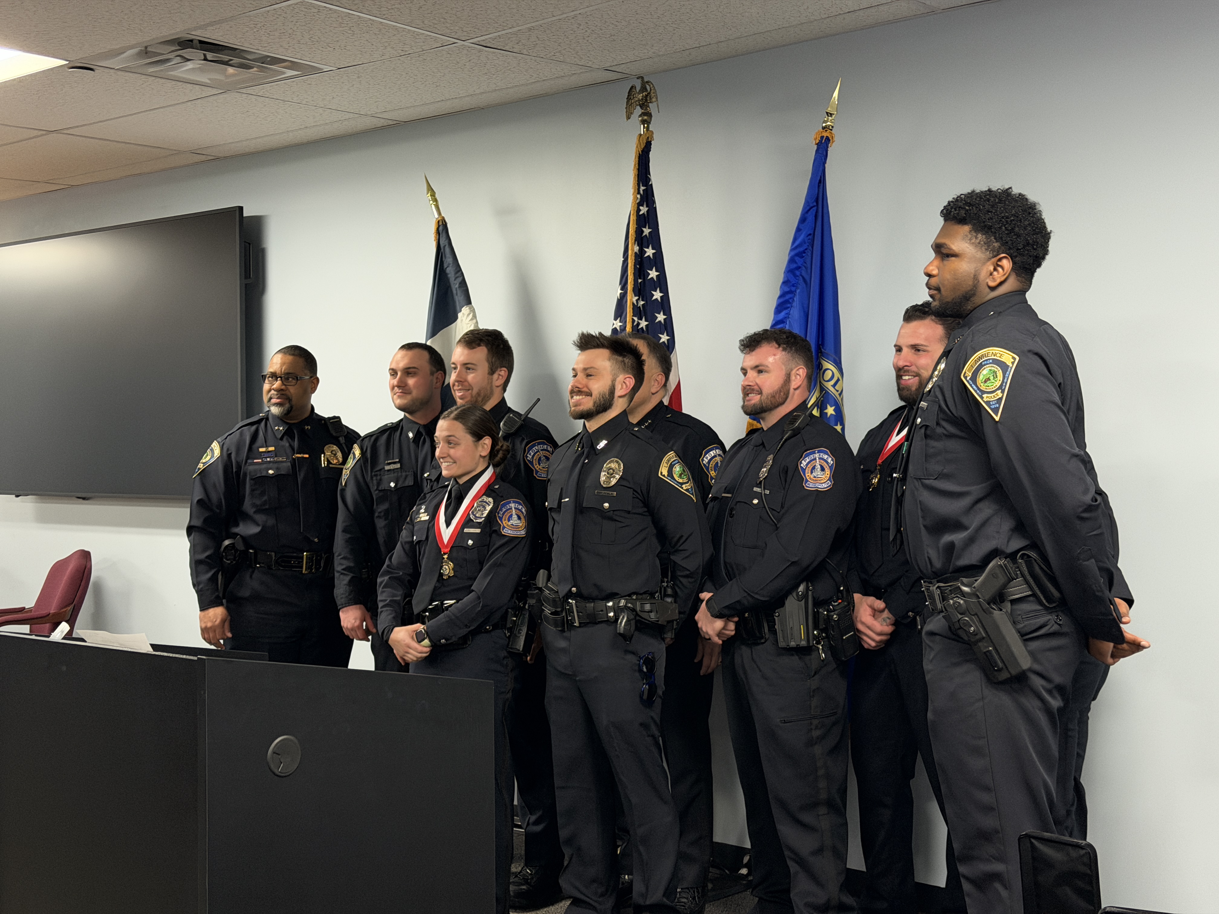 IMPD officers recognized 