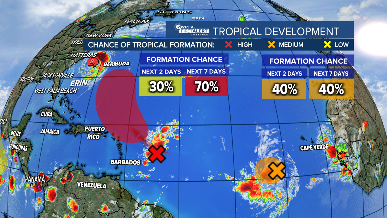 Tropics Aug. 21, 2025