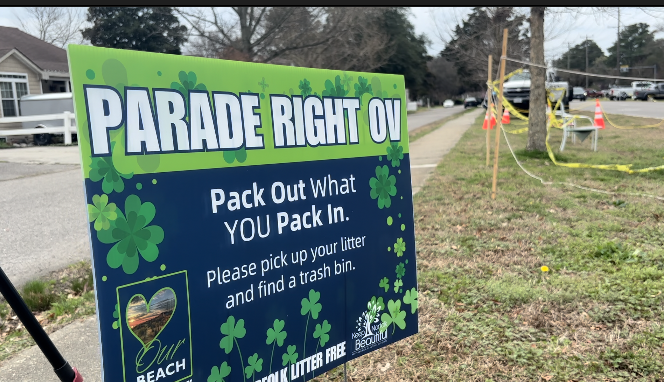 St. Pat sign