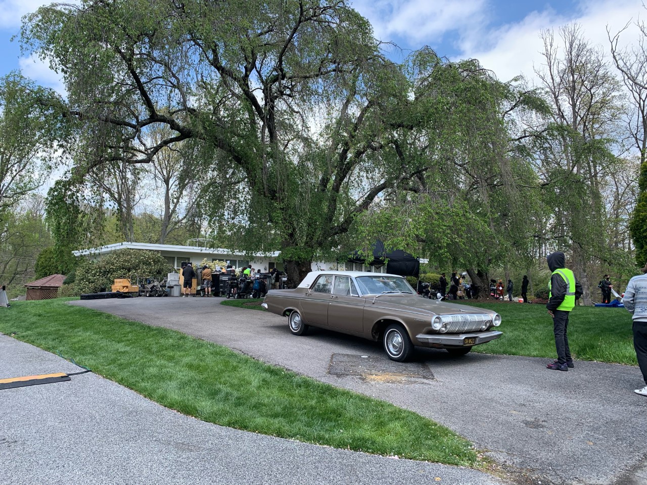 "Lady in the Lake" filming in Pikesville
