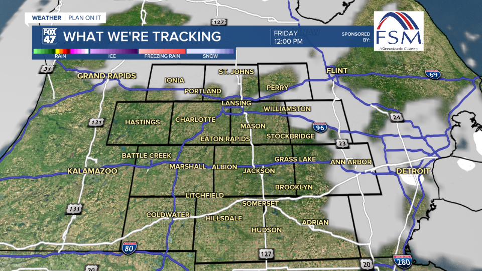 More sunshine on the way Friday and into the weekend as high pressure builds into the region