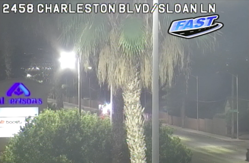 Charleston and Sloan crash