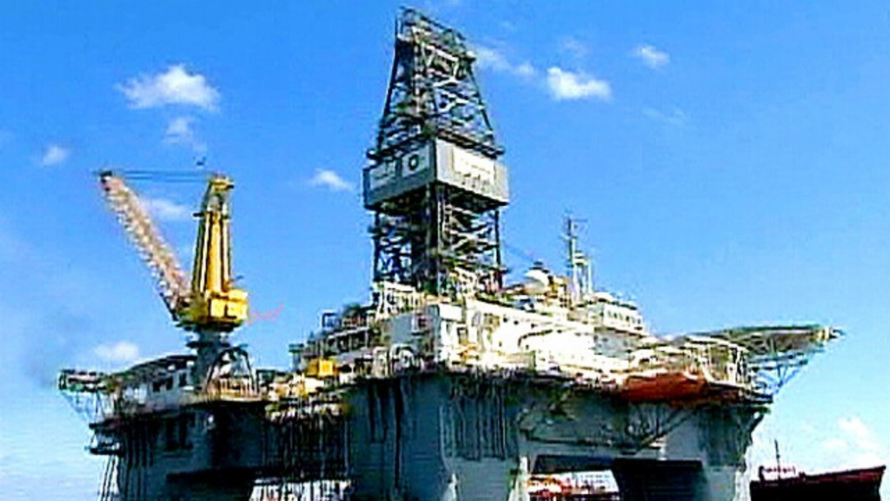Off-shore oil drilling