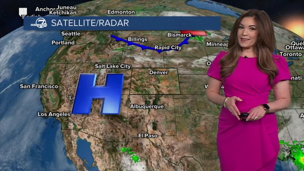 Weak Cold Front Moves in Overnight