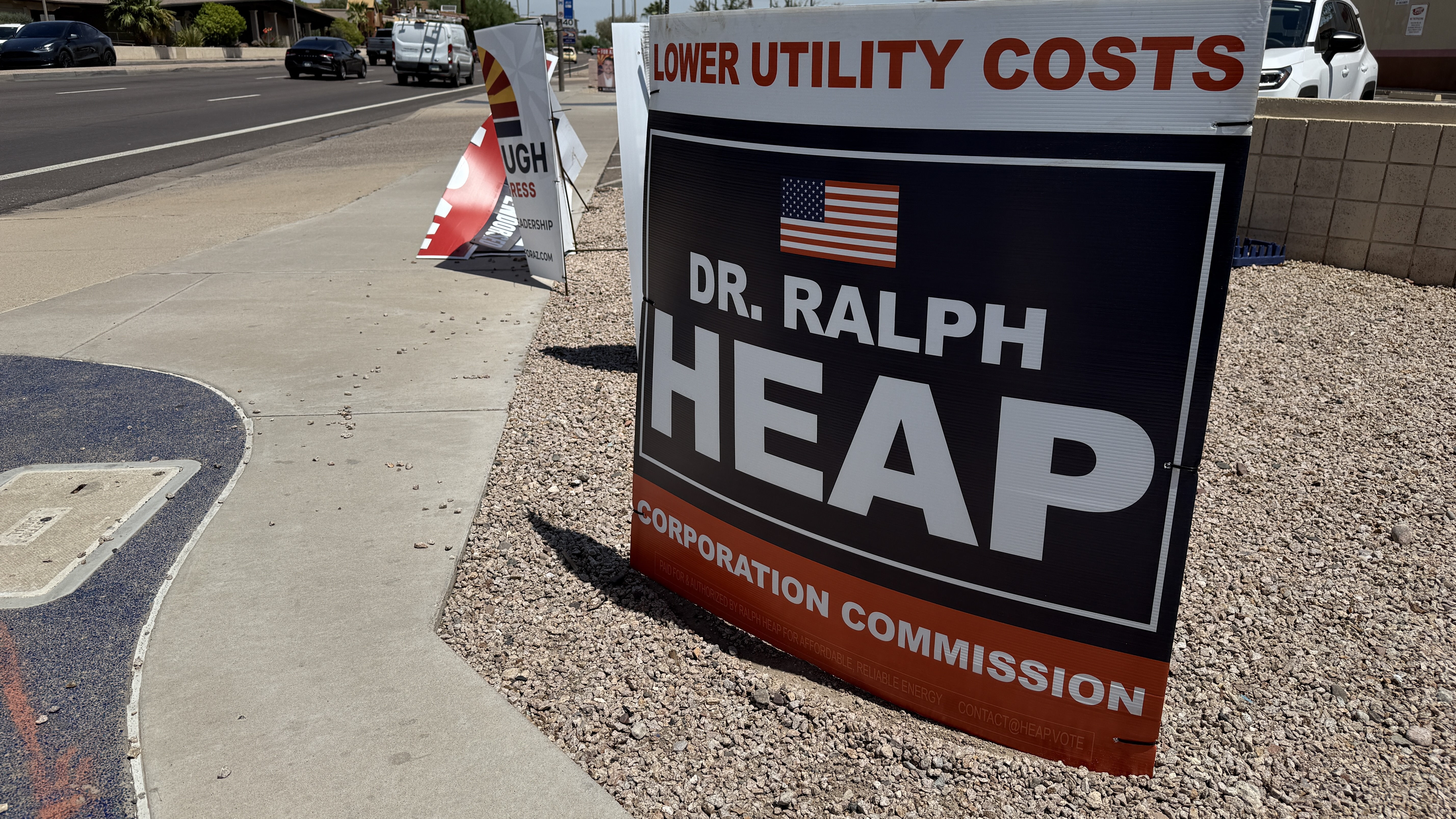 HEAP CAMPAIGN SIGN 